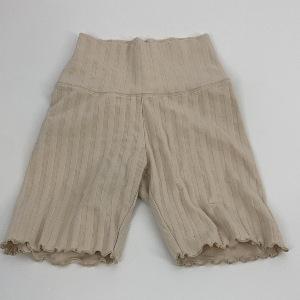 Trendy Ribbed Two-Piece Set - Natural Beige - Picture 3 of 8
